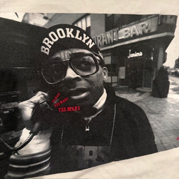 Jordan Brand Spike Lee Mars Blackmon "Yes Mars" Graphic Tee Large - Picture 4 of 9